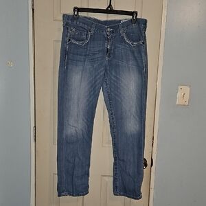 Ariat Blue Boyfriend Jeans Relaxed Fit